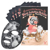 Elizavecca Witch Piggy Hell Pore Black Solution Bubble Serum Mask Pack...