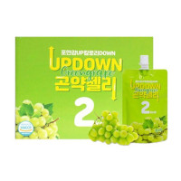 UPDOWN Green Grape Konjac Jelly 150 ml ( 10 ea ) 