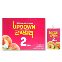 UPDOWN Peach Konjac Jelly 150 ml ( 10 ea ) 