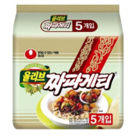 NONGSHIM Chapagetti. Ramen with black beans and olive oil 140g