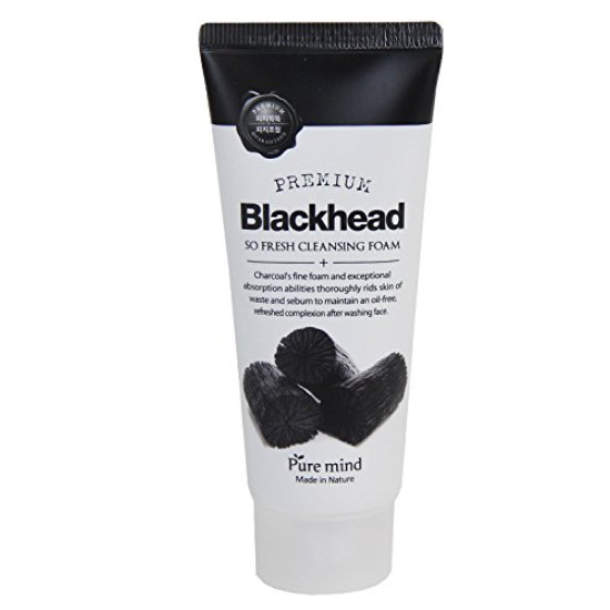 Pure mind Remove Blackhead cleansing foam 100ml