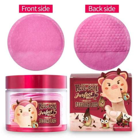 Elizavecca Hell-pore Perfect Wine Sparkling peeling pad