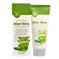 Pure mind Premium Aloe vera cleansing foam 100ml