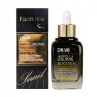 Farm Stay Dr. V8 Ampoule Solution Black Snail 30ml