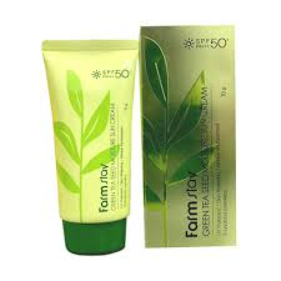 Farm Stay Green Tea Seed Moisture Sun Cream SPF50+ PA+++ 70 g