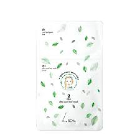 A. by BOM 2 step Ultra Cool Leaf Mask 10ea