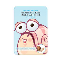 Milatte Fashiony Snail Mask 5ea