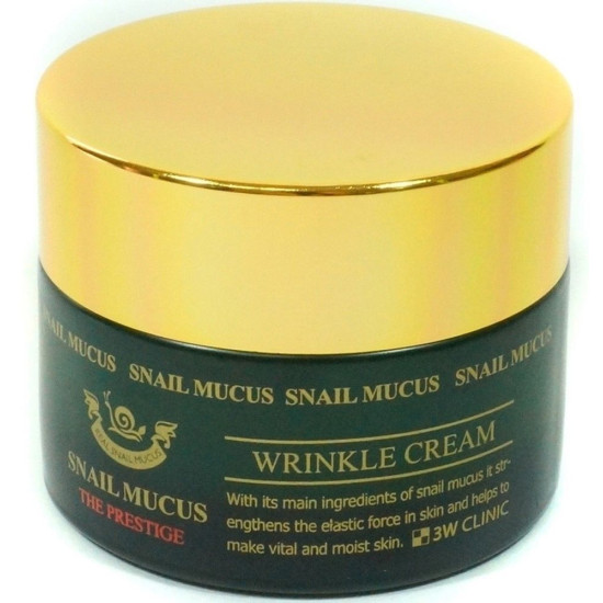 3w Clinic Snail Mucus Wrinkle cream 50g