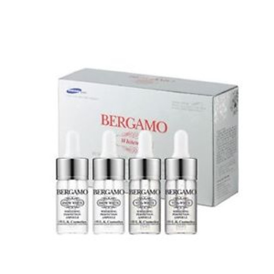 Bergamo Snow White & Vita-white whitening perfection ampoule set