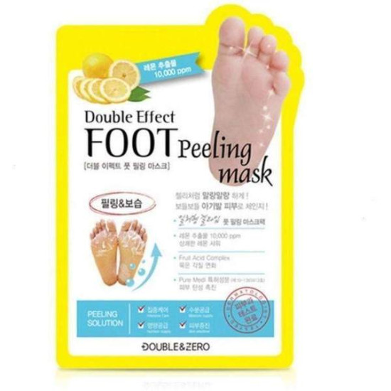 Double & Zero Double Effect Foot Peeling Mask 1ea