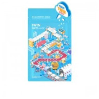 Glam Medi Hyaluronic Aqua Twin Sheet Mask 10 ea