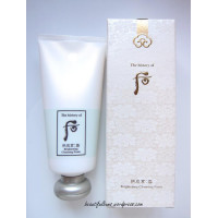 The history of Whoo Brightening Cleansing foam/ Осветляющая очищающая ...