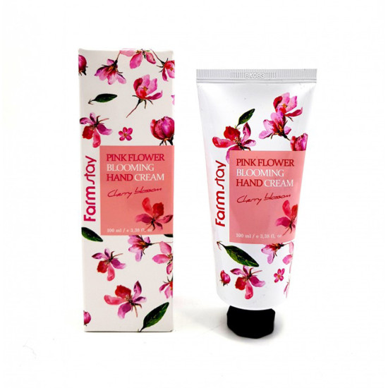 Farm stay Pink Flower Blooming Hand Cream Cherry Blossom 100ml