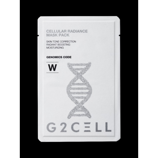 G2CELL CELLULAR RADIANCE MASK PACK/ Маска с отбеливающим эффектом 5шт