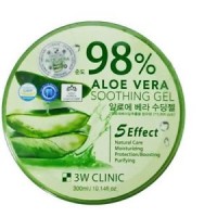 3W Clinic 98% Aloe Vera Soothing Gel 300g