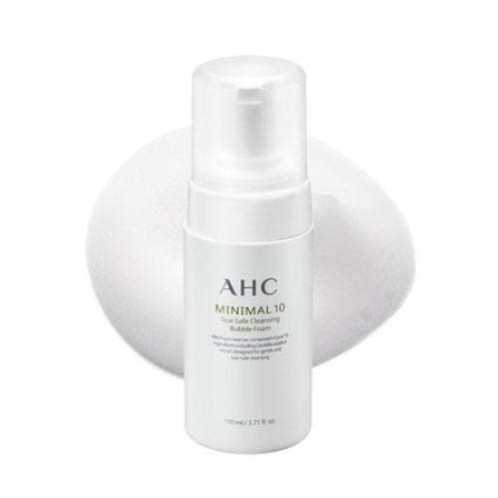 AHC Minimal 10 Tear Safe Cleansing Bubble Foam 110ml