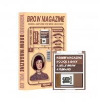 16 Brand Brow Magazine Eyebrow Palettes Red Brown 3.6g