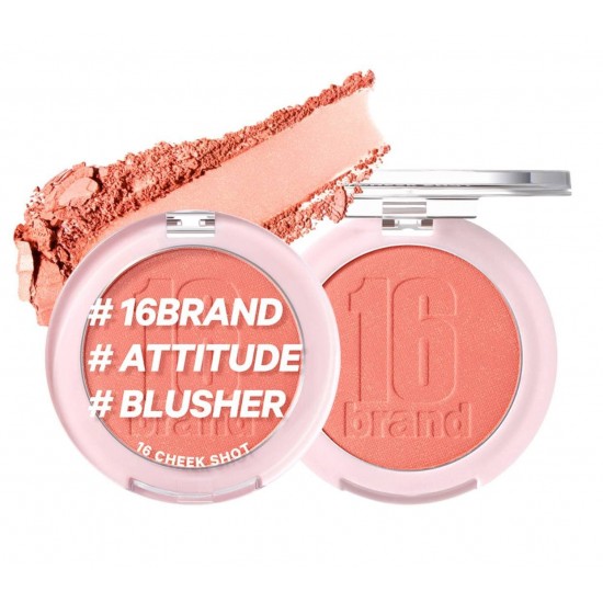 16brand Cheek Shot Blusher No.06 6g