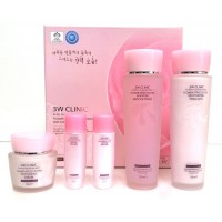 3W Clinic Flower Effect Extra Moisturizing Set (5 items)