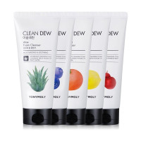 Tony Moly Clean Dew Foam Cleanser (5 Types) 180ml 