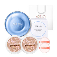 AGE20s New Originsl Pact Blue Case No.23 + 2ea x 14g refil - Футляр + ...