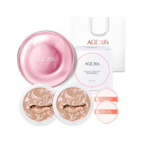 AGE20s New Originsl Pact Ponk CaseNo.23 + 2ea x 14g refil - Футляр + 2...