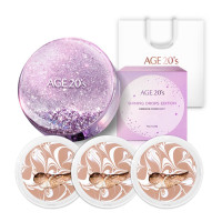 AGE20s Shining Drop Pact Edition Case 12,5g + Refill 3ea x 12,5g SPF50...