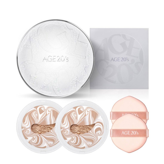 AGE20’s Signature Essence Cover Pact Long Stay No.13 14g + 2ea x 14g refill 