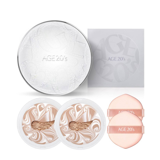 AGE20’s Signature Essence Cover Pact Long Stay No.23 14g + 2ea x 14g refill 