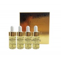 3w clinic collagen & luxury gold anti-wrinkle ampoule 4 x 13ml 