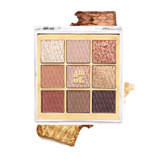 Amok Soft Clay Bean Eye Palette High Gloss 9g 