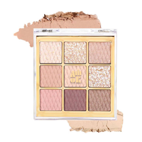 Amok Soft Clay Bean Eye Palette Nude and Mood 9g