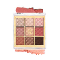 Amok Soft Clay Bean Eye Palette Rose Garden 9g
