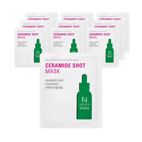 AMPLE:N Ceramide Shot Mask 10ea x 30ml