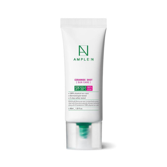 Ample:N Ceramide Shot Sun Care SPF 50+PA++++ 40ml 