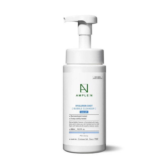 Ample:N Hyaluronshot Bubble Cleanser 450ml