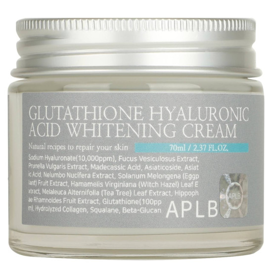 APLB GLUTATHIONE HYALURONIC ACID WHITENING CREAM 70ml 