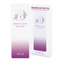 APLB Healing Glass Foot File Purple 1ea 
