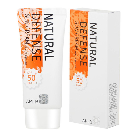 APLB NATURAL DEFENSE SUN CREAM SPF50+ PA+++ 60ml