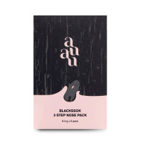 Auau Blackssok 3 Step Nose Pack 5ea x 6.2g