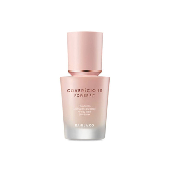 Banila co Covericious Power Fit Foundation SPF45 PA++ No.25 Caramel 30ml