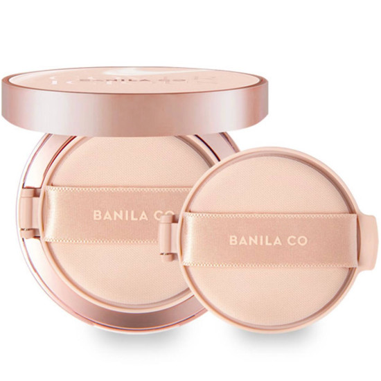 Banila Co Covericious Skin Fit Cushion Foundation No.21 Nougat 14g + 14g Refill