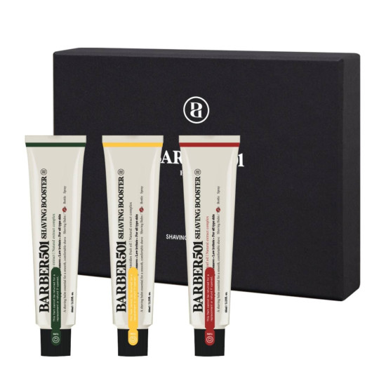 BARBER 501 Homme Shaving Booster Cream Set 3ea x 66ml