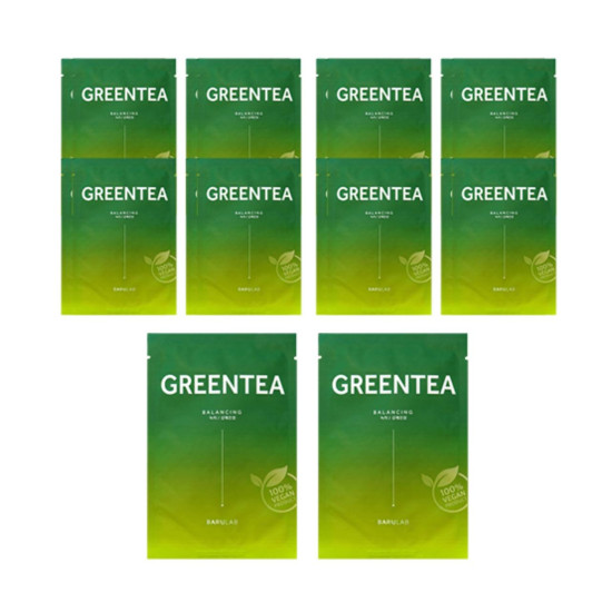 Barulab The Clean Vegan GREENTEA Mask 10ea x 23ml