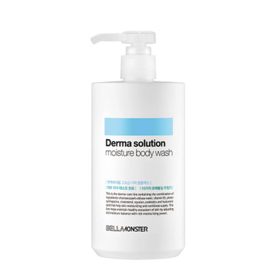 BELLAMONSTER DERMA SOLUTION MOISTURE BODY WASH 500ml 