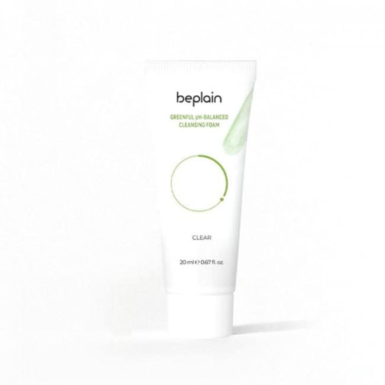BE PLAIN Greenful ph-Balanced Cleansing Foam 80ml