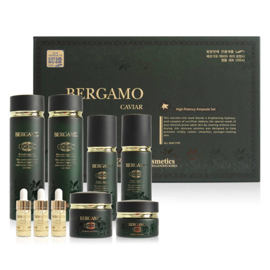 BERGAMO CAVIAR Luxuries Gift 9ea Set