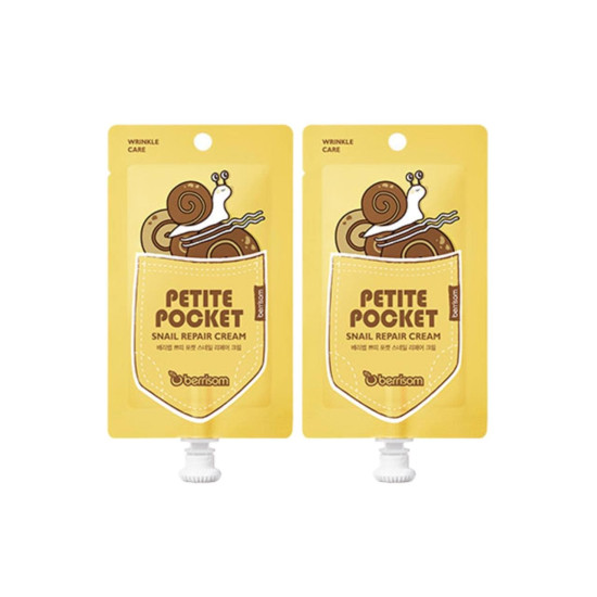 BERRISOM Petite Pocket Snail Repair Cream 2ea x 30g