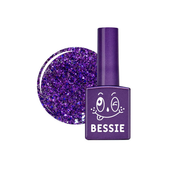 BESSIE Color Glitter Gel GL12 11ml 