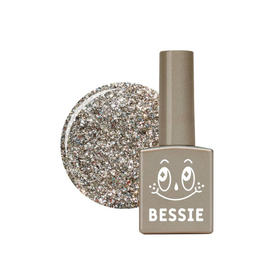 BESSIE Color Glitter Gel GL30 11ml 